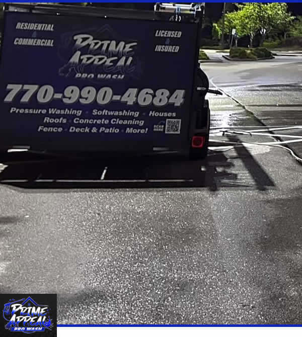 Oil Stain and Rust Removal Pressure Washing